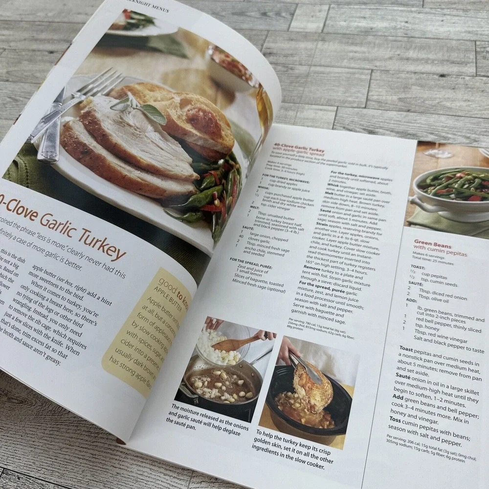 Slow Cooker Menus Cuisine‎ 2012 Special Issue Cookbook Magazine Comfort Food